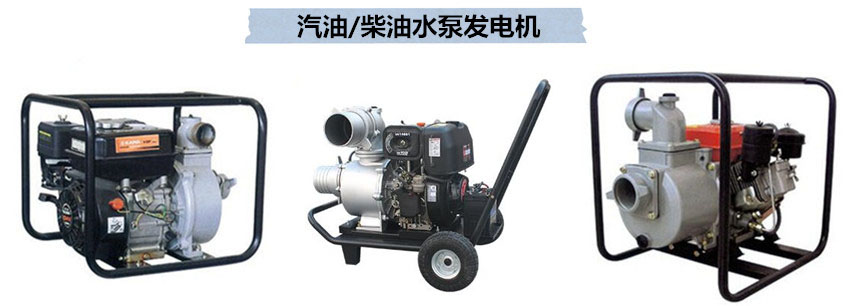 汽油/柴油水泵發電機